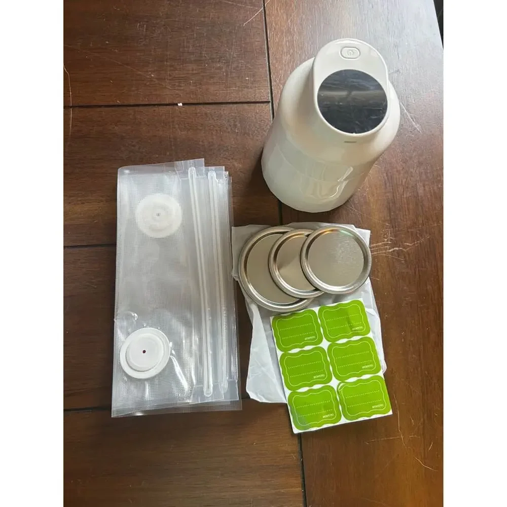 AFONTOTO Electric Mason Jar Vacuum Sealer H3 Food Preservation Kit Canning
